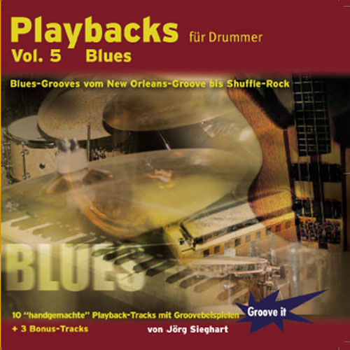 Tunesday Records Groove it: Playbacks für Drummer Vol. 5